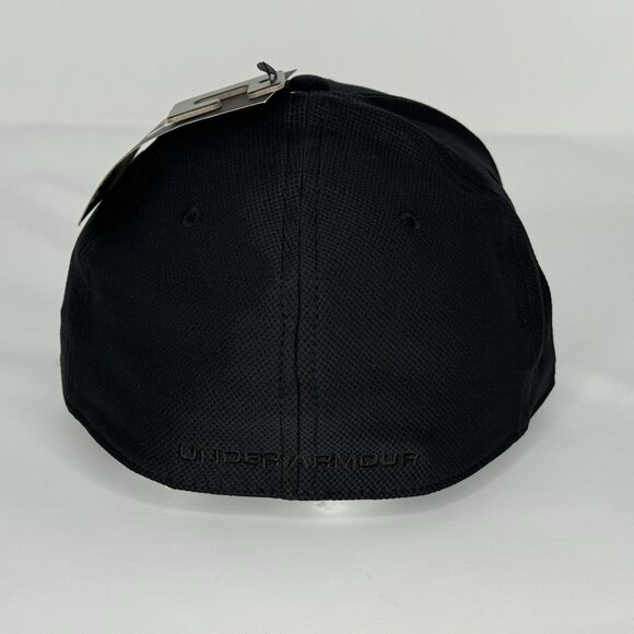 Under Armour Mens Size L/XL UA Blitzing 3.0 Cap Headwear Baseball Hat Black New - Picture 4 of 7